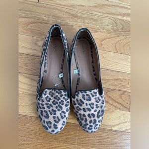 Leopard Print Women's Loafers